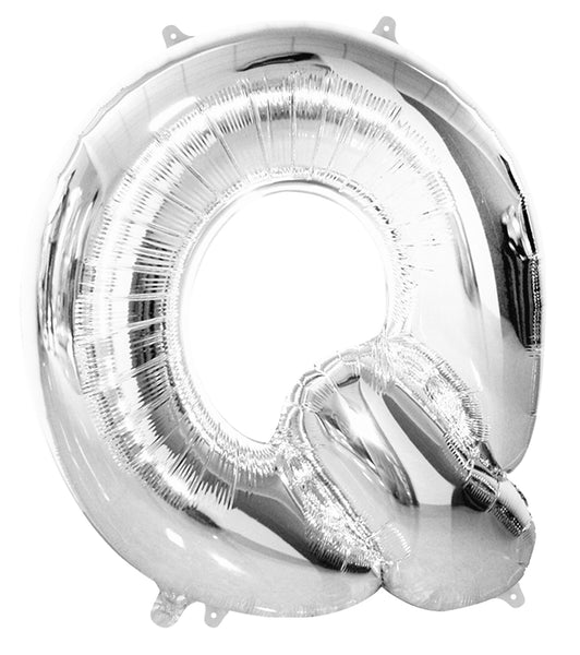 Giant Silver 86cm Helium Balloon Letters & Numbers