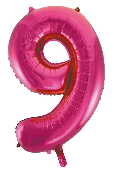 Giant Pink 86cm Helium Balloon Letters & Numbers