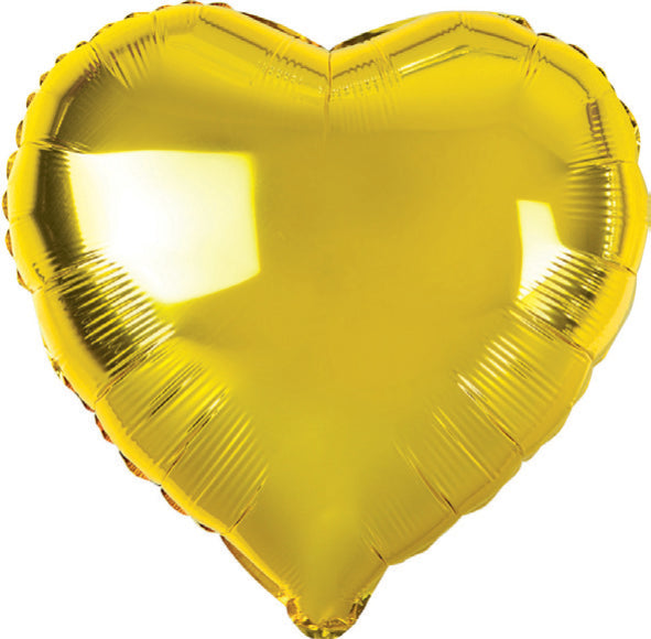 Large Heart Shaped Helium Balloons 45cm